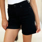 Judy Blue Full Size High Waist Tummy Control Cuffed Denim Shorts Denim Shorts