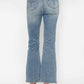 Judy Blue Full Size Tummy Control Back Embroidered Pocketed Bootcut Jeans Plus Size