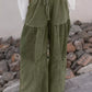 Tiered Wide Leg Pants - DAVERRI FASHIONS