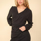 VERY J Ruched Detail Bodycon Mini Dress Mini Dresses