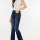 Kancan Full Size Mid Rise Slim Flare Jeans - DAVERRI FASHIONS