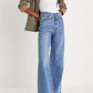 Daverri Fashions Wide Leg High Waist Jeans - DAVERRI FASHIONS