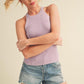 Aemi + Co Grecian Neck Ribbed Tank - DAVERRI FASHIONS