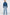 bytos Button Down Cropped Denim Jacket with Patch Pockets