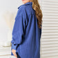 Heimish Cozy Girl Full Size Button Down Shacket