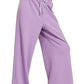 Zenana Scuba Drawstring Pants Lavender - DAVERRI FASHIONS