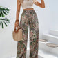 Printed Wide Leg Pants - DAVERRI FASHIONS