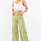 American Bazi High Waist Distressed Wide Leg Jeans Jeans