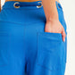 Umgee Drawstring Wide Leg Casual Pants Pants