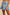 Annie Wear Button Detail Stretch Denim Wrap Mini Skort