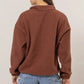 HYFVE Fleece Color Block Half Zip Sweatshirt - DAVERRI FASHIONS