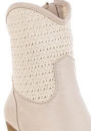 Bimmy Woven Pointy Western Boots | Boots Daverri Fashions