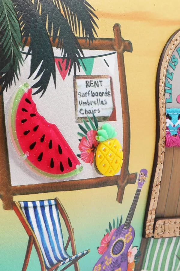 Nicole Lee USA Sun and Sand Handbag | Daverri Fashions