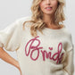 BiBi Metallic Letter Short Puff Sleeve Hairy Sweater - DAVERRI FASHIONS
