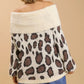 Umgee Plus Size Leopard Off-Shoulder Long Sleeve Sweater - DAVERRI FASHIONS
