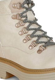 Boskoff Lace-Up Chunky Warm Ankle Boots | Boots Daverri Fashions