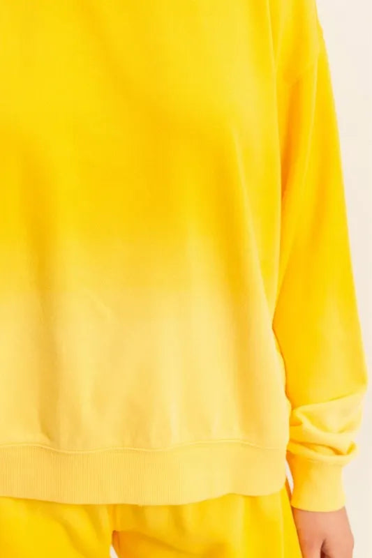 HYFVE Dip Dye Long Sleeve Sweatshirt Sweatshirts