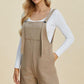 Double Take Textured Shortalls Plus Size Shortalls