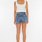 Kancan Distressed Button Fly Denim Shorts Denim Shorts