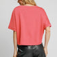Umgee Full Size Lightweight Cropped Sweatshirt Plus Size Sweatshirts