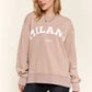 And The Why Washed Milano Pullover Sweatshirt