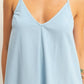 HYFVE Dyed V-Neck Loose Dress