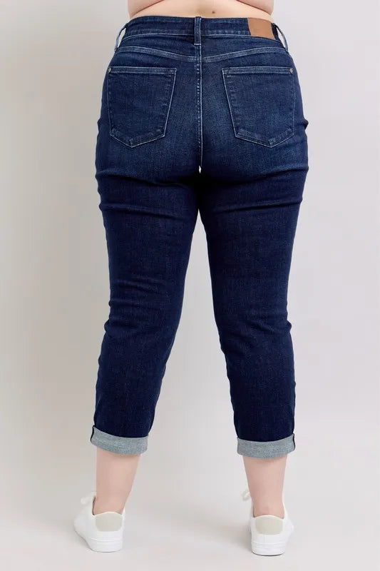 Judy Blue Full Size High Waist Boyfriend Jeans Jeans