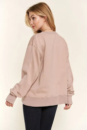 And The Why Washed Milano Pullover Sweatshirt | Sweatshirts Daverri Fashions
