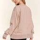 And The Why Washed Milano Pullover Sweatshirt