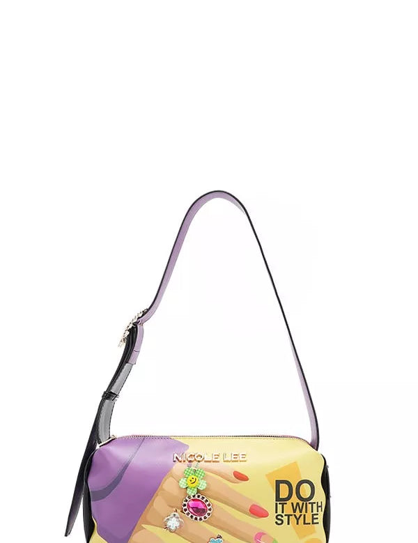 NAIL POLISH OS Nicole Lee USA Nail Polish Shoulder Bag | Daverri Fashions