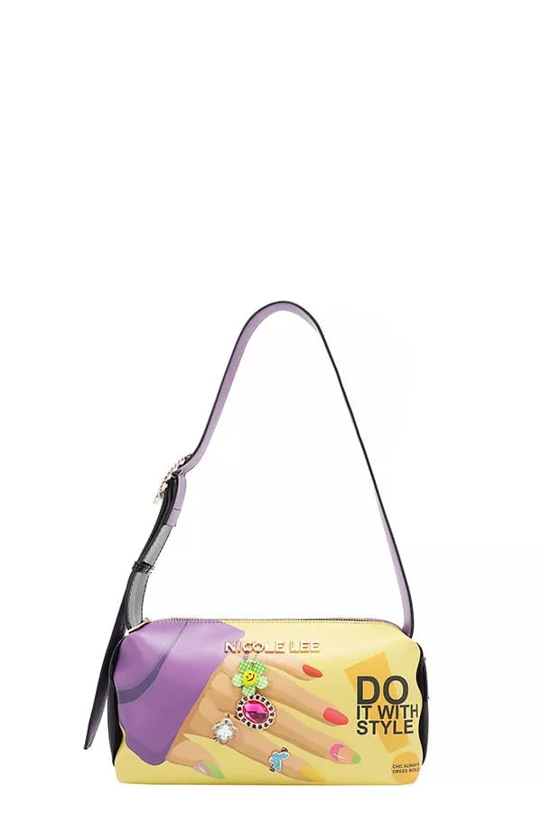 NAIL POLISH OS Nicole Lee USA Nail Polish Shoulder Bag | Daverri Fashions