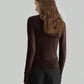Turtleneck Long Sleeve Top - DAVERRI FASHIONS