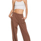 Zenana Fleece Sweatpant with Pockets - DAVERRI FASHIONS