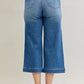 Judy Blue Mid Rise Crop Wide Leg Jeans - DAVERRI FASHIONS