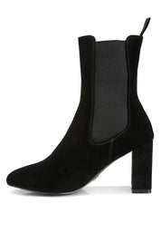 Gaven Suede High Ankle Chelsea Boots | Boots Daverri Fashions