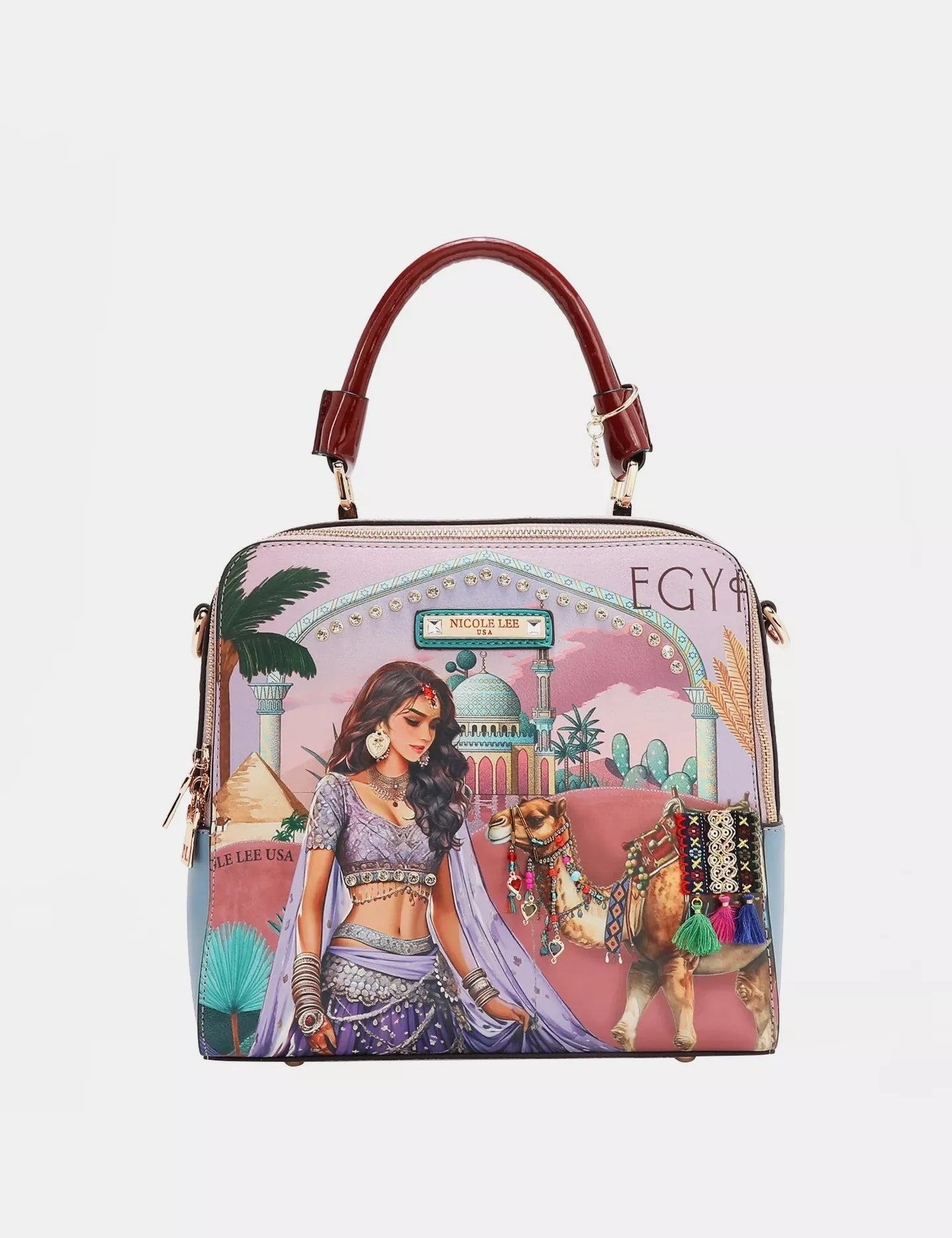 QUEEN CLEOPATRA One Size Queen Cleopatra Handbag | Daverri Fashions