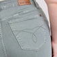 Judy Blue Full Size Hw Garment Dyed & Back Pkt Embroidery Shorts Plus Size
