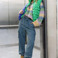 VERY J Washed Drawstring Jogger Cargo Jeans Joggers