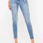 Kancan High Waist Cat's Whiskers Skinny Jeans - DAVERRI FASHIONS