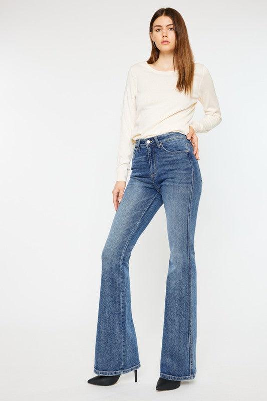 Kancan High Rise Flare Jeans Jeans