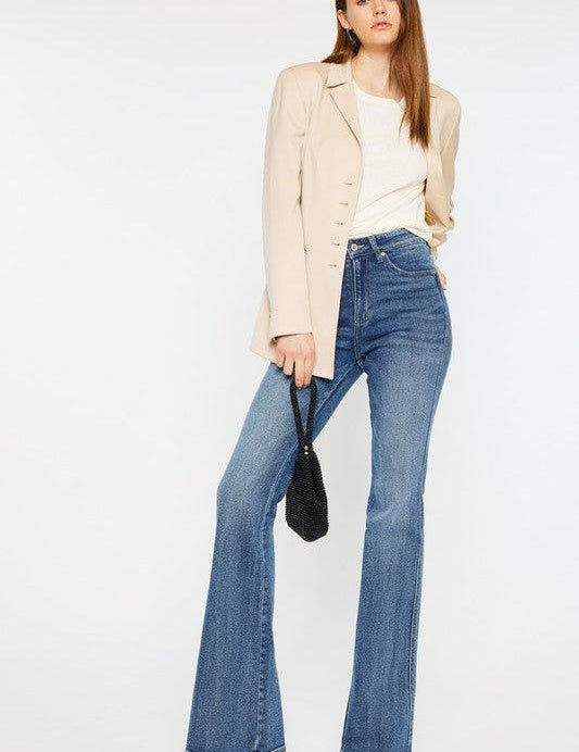 Kancan High Rise Flare Jeans Jeans