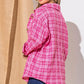 And The Why Full Size Tweed Button Down Long Sleeve Shacket Shackets