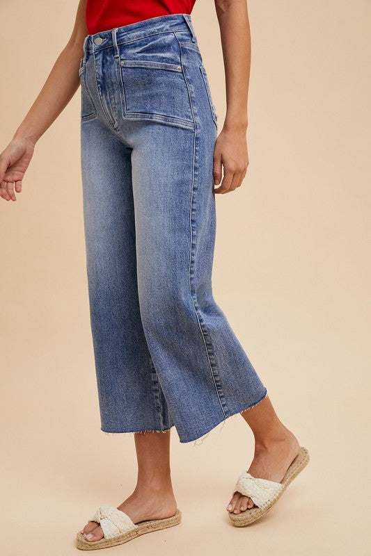 Annie Wear High Rise Wide Leg Jeans Jeans