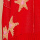 POL Long Sleeve Star Patch Sweater Sweaters