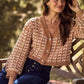 SO ME Soft Chenille Yarn Textured Button Sweater Cardigan - DAVERRI FASHIONS