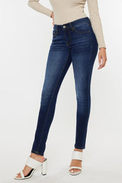 Dark Kancan Mid Rise Gradient Skinny Jeans | Jeans Daverri Fashions