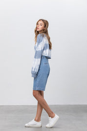 Mom Bermuda Denim Shorts | Bermuda Shorts Daverri Fashions