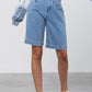 Mom Bermuda Denim Shorts MEDIUM Bermuda Shorts