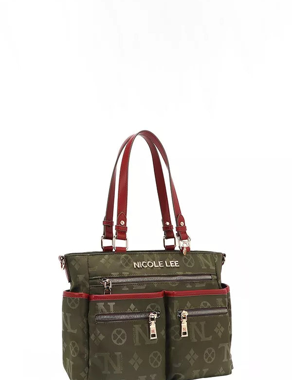 Multi-Compartment Convertible Tote Bag | Handbags Daverri Fashions