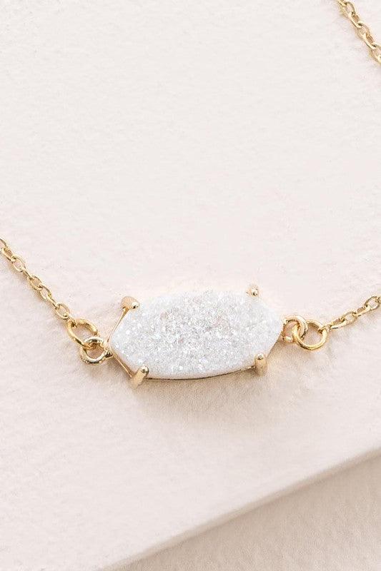 Marquise Druzy Bracelet Alabaster OS